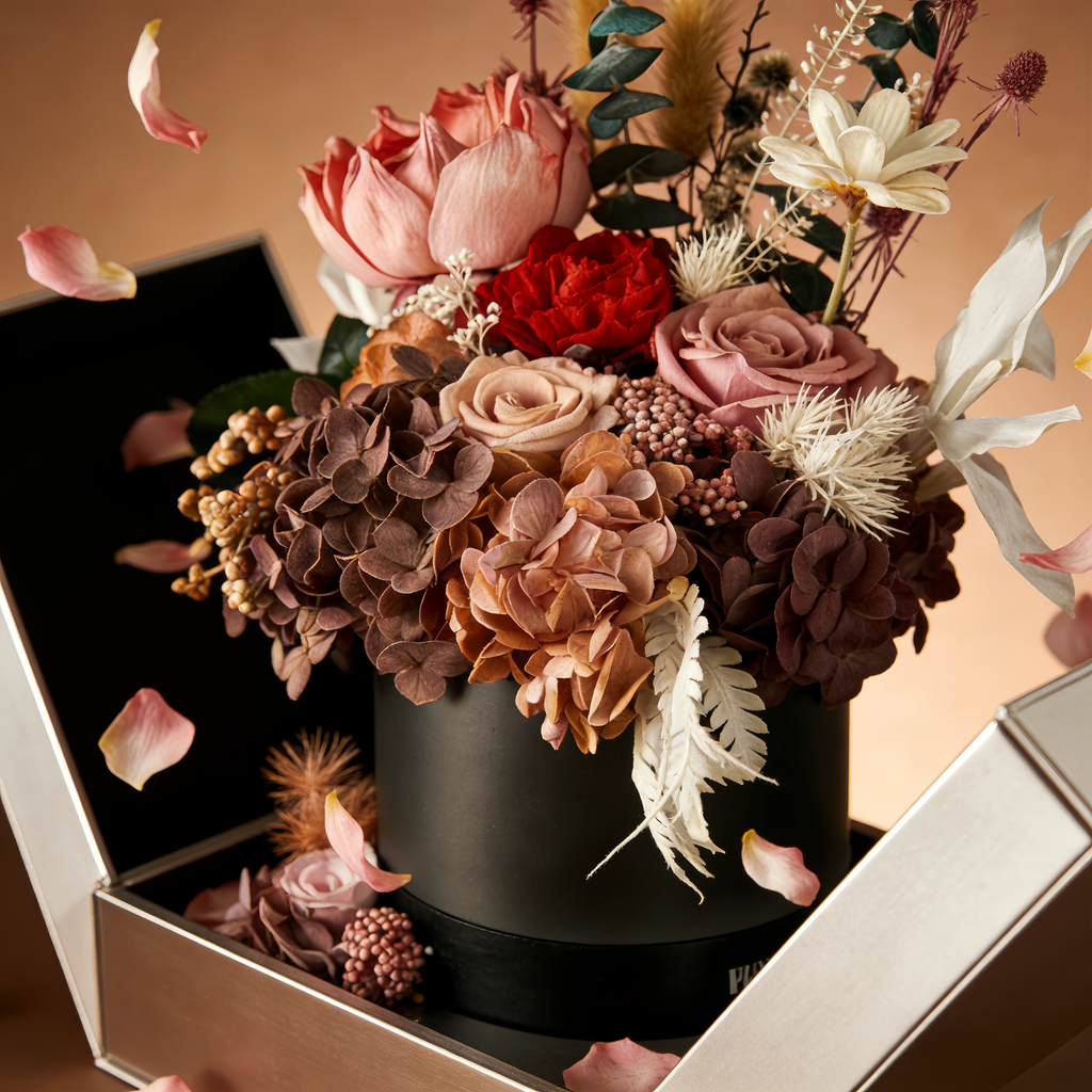 Preserved Luxury  Handmade Eternal Floral Arrangement for Home Decor, Anniversary, Valentine's Day & Mother's Day
