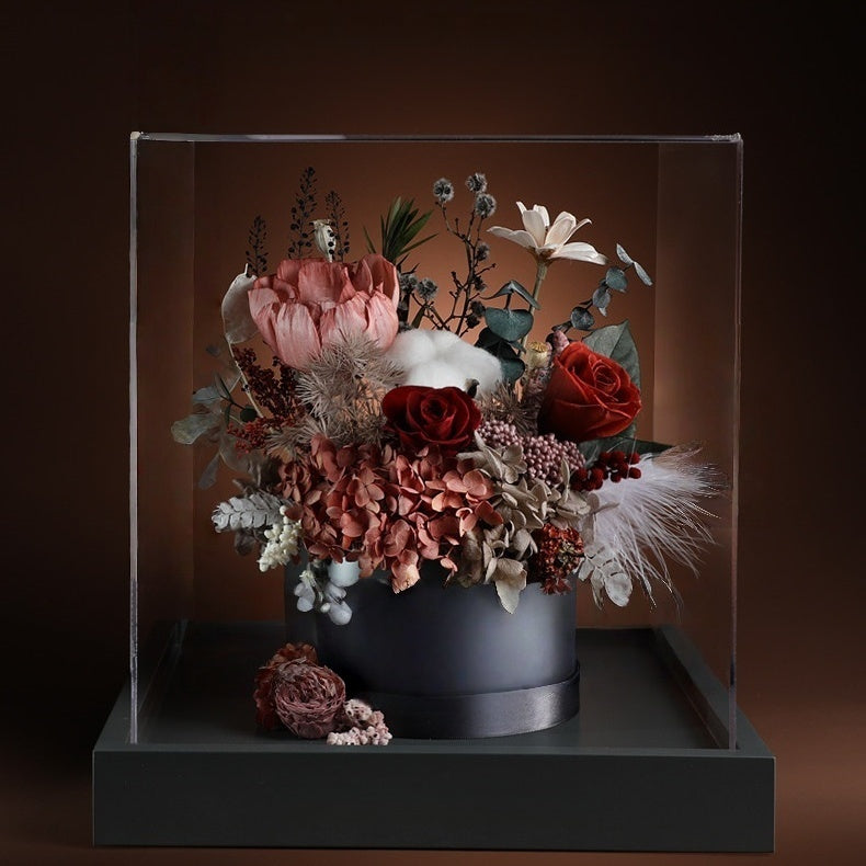 Preserved Luxury  Handmade Eternal Floral Arrangement for Home Decor, Anniversary, Valentine's Day & Mother's Day
