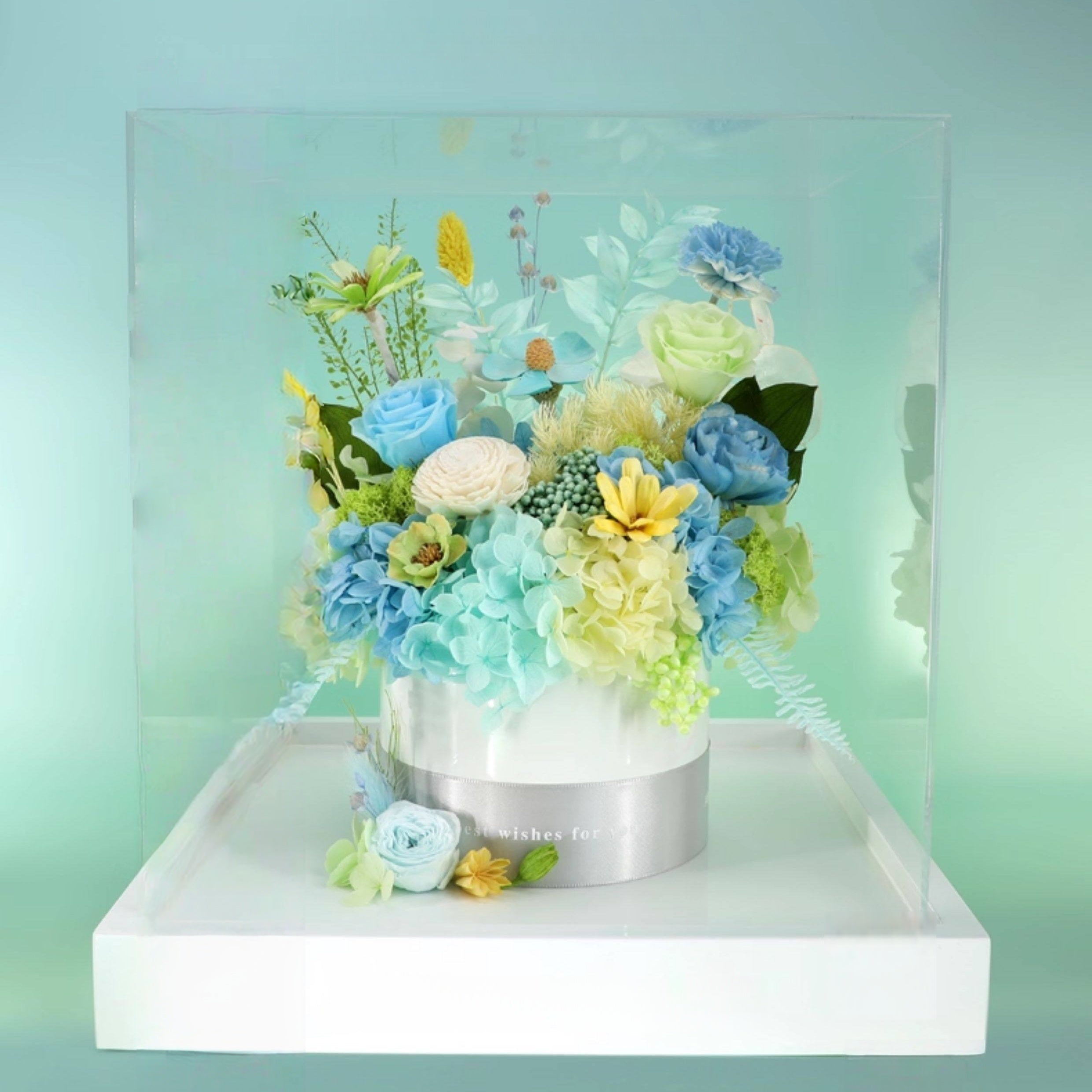 Preserved Luxury  Handmade Eternal Floral Arrangement for Home Decor, Anniversary, Valentine's Day & Mother's Day