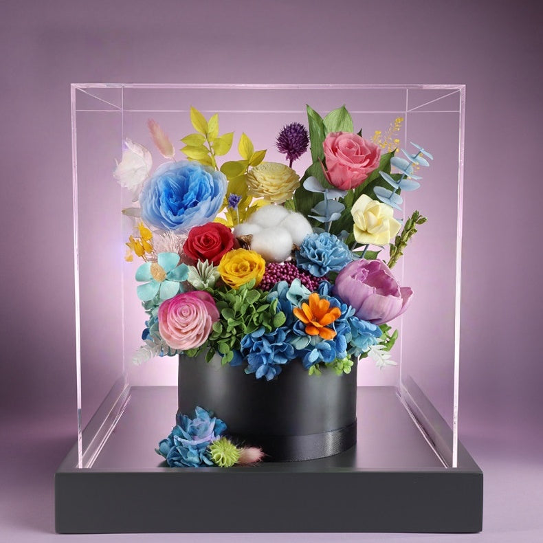 Preserved Luxury  Handmade Eternal Floral Arrangement for Home Decor, Anniversary, Valentine's Day & Mother's Day