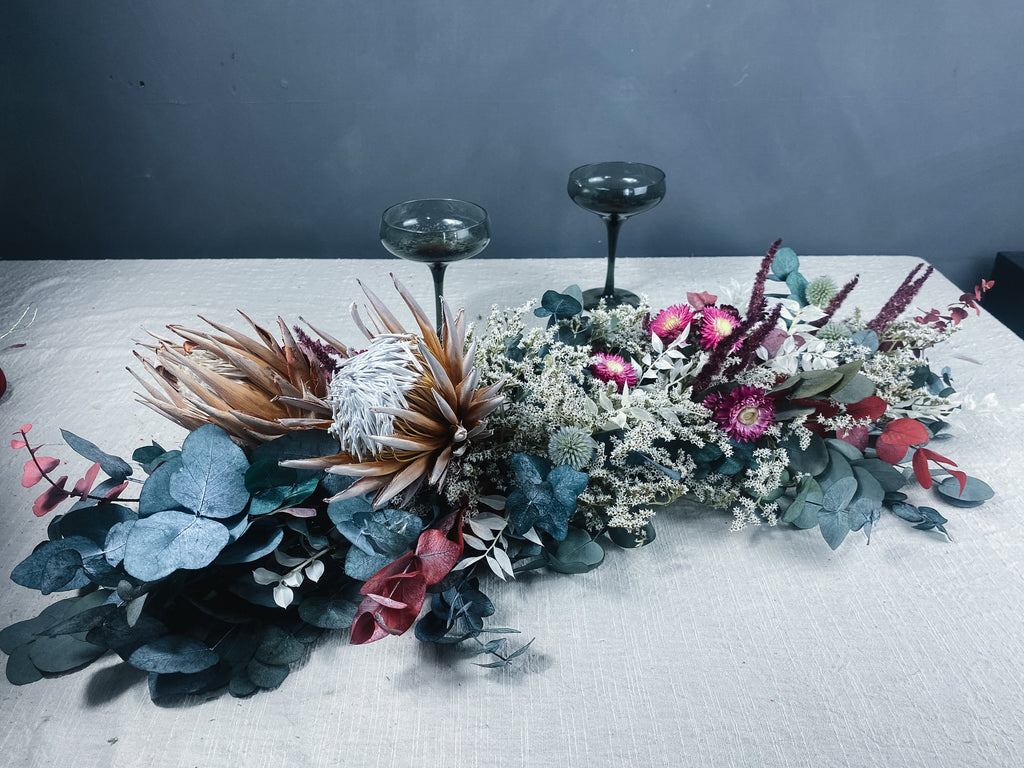 Harper dried flower garland